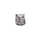 Silver Brass Wise Owl Agarbatti Holder Stand